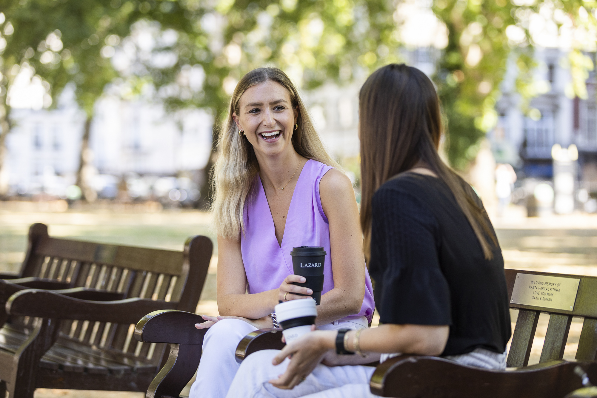 Two Woman discussing